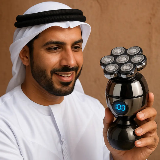 سر الحلاقة الكاملة مع جهاز 5 في 1 متعدد الوظائف