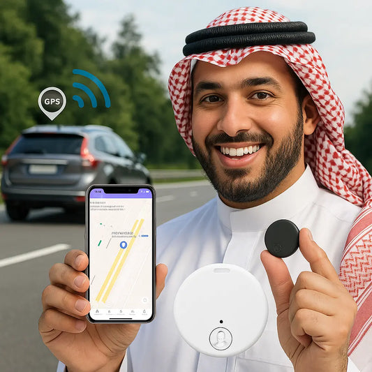 الجهاز المغناطيسي الذكي للتتبع - الأبيض